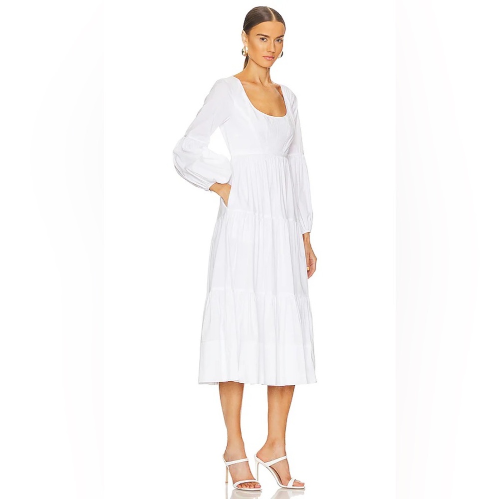 Cinq à Sept Hillary Tiered Midi Dress